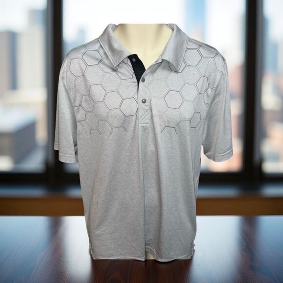 Cutter & Buck CB Drytec Golf Polo Size Large #96 - Picture 1 of 7